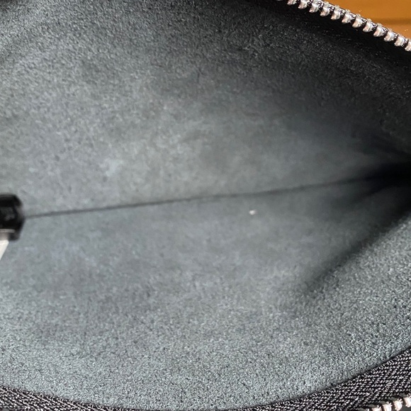 New MACKAGE Darcy Leather Bag Clutch Purse Black Top Zipper NWT - Picture 12 of 14